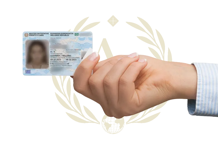 Passport and travel documents for Greece residency