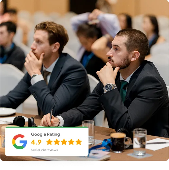 Aegir Global advisers meeting clients in a boardroom