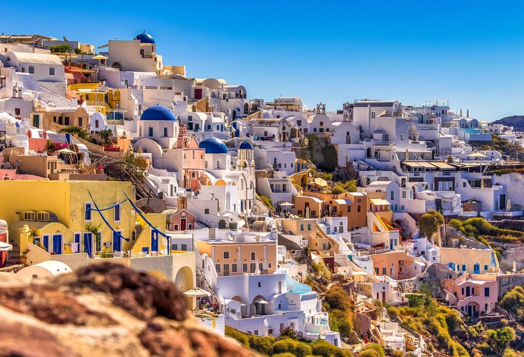 Greek island property of the kind covered by the Greece golden visa zone thresholds, compared here with Hungary's fund route