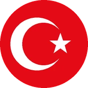 Turkish flag crescent and star